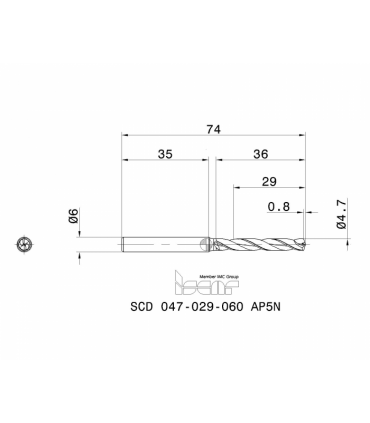 SCD 047-029-060 AP5N IC908