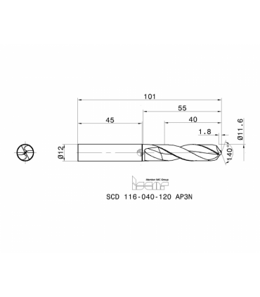 SCD 116-040-120 AP3N IC908
