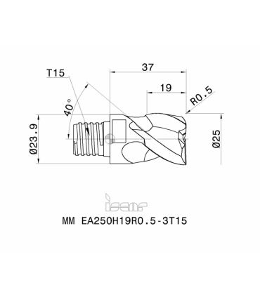 MM EA250H19R0.5-3T15 IC08