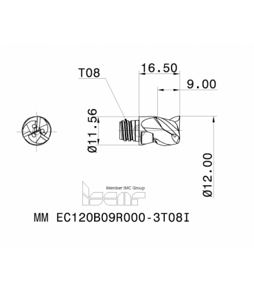MM EC120B09R000-3T08I IC908