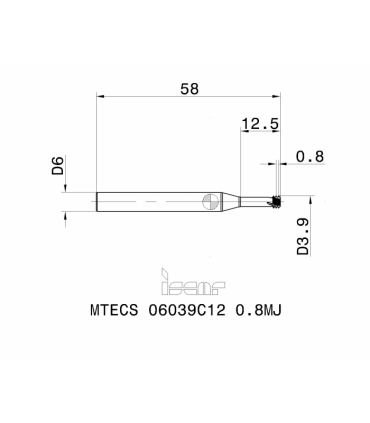 MTECS 06039C12 0.8MJ IC908