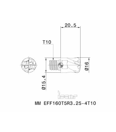 MM EFF160T5R3.25-4T10 IC903