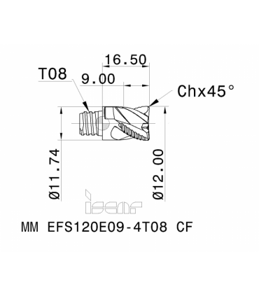MM EFS120E09-4T08 CF IC908
