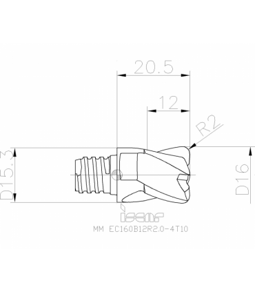 MM EC160B12R2.0-4T10 IC908