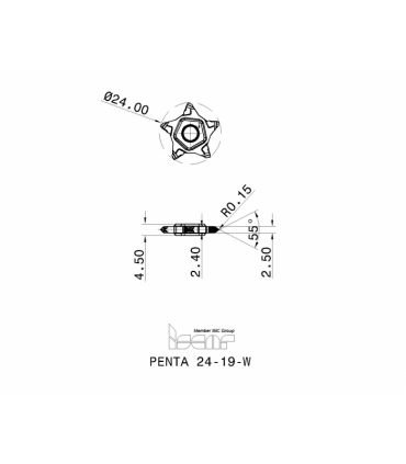 PENTA 24-19-W      IC908