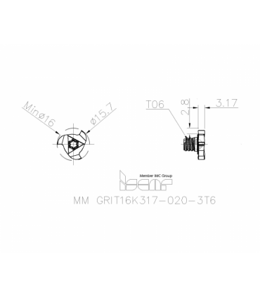 MM GRIT16K317-020-3T6 IC908