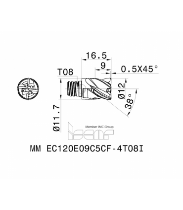 MM EC120E09C5CF-4T08I IC908