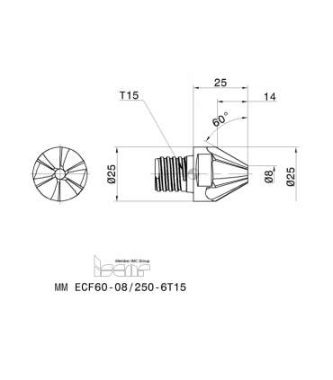 MM ECF60-08/250-6T15 IC908