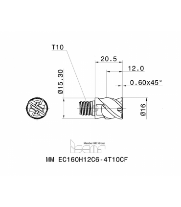MM EC160H12C6-4T10CF IC908