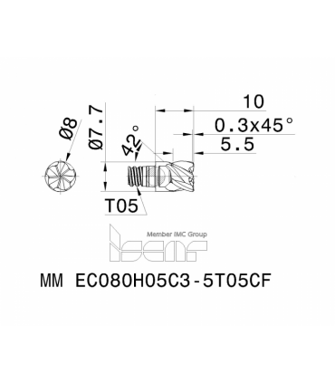 MM EC080H05C3-5T05CF IC908