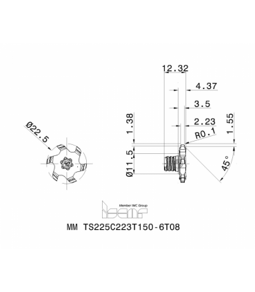 MM TS225C223T150-6T08 IC928