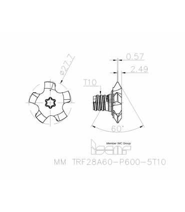 MM TRF28A60-P600-5T10 IC908