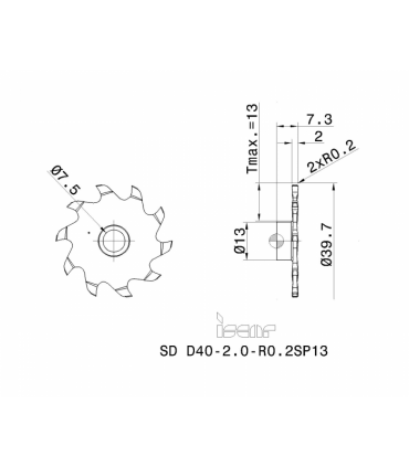 SD D40-2.0-R0.2SP13 IC908