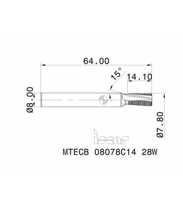 MTECB 08078C14 28W IC908