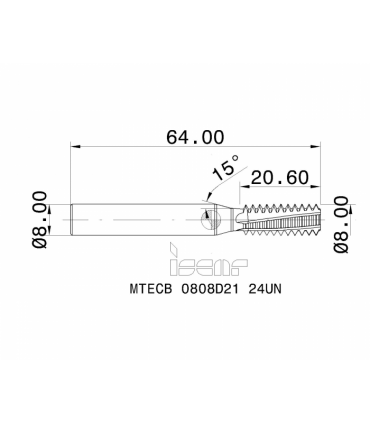 MTECB 0808D21 24UN IC908