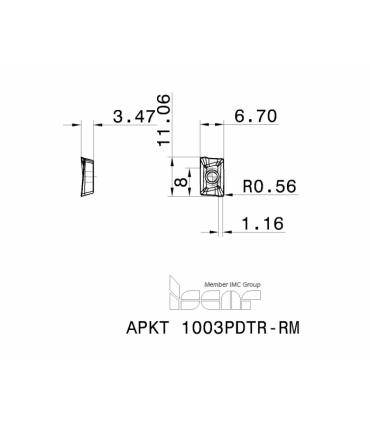 APKT 1003PDTR-RM IC328