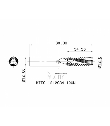 MTEC 1212C34 10UN IC908