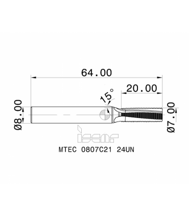 MTEC 0807C21 24UN IC908