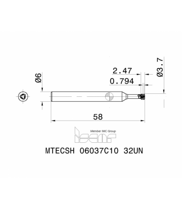 MTECSH 06037C10 32UN IC903