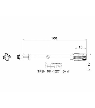 TPSN MF-12X1.5-M HE