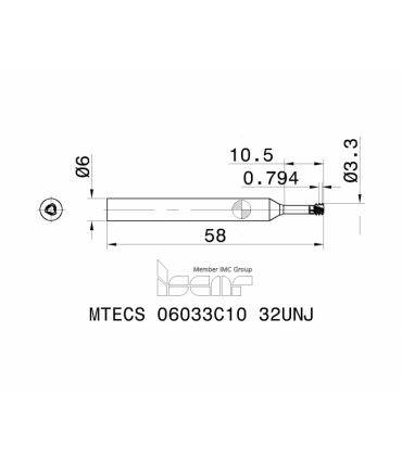 MTECS 06033C10 32UNJ IC908