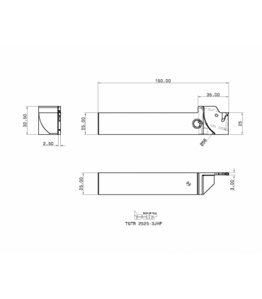TGTR 2525-3JHP