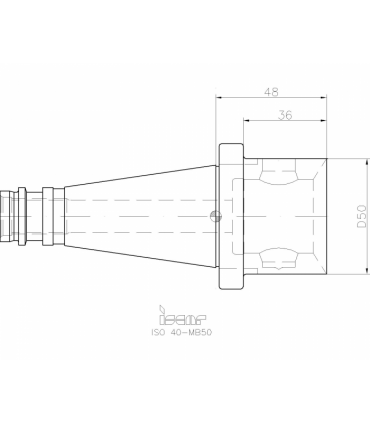 ISO 40-MB50