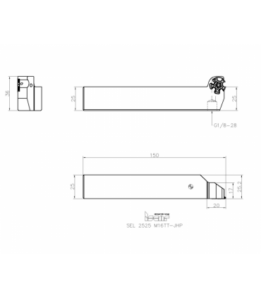 SEL 2525 M16TT-JHP