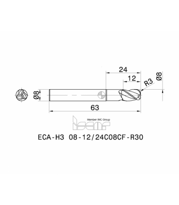 ECA-H3 08-12/24C08CF-R30 IC08