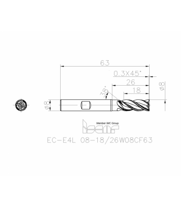 EC-E4L 08-18/26W08CF63 IC608