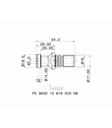 PS SK40 15 M16 DIN OB