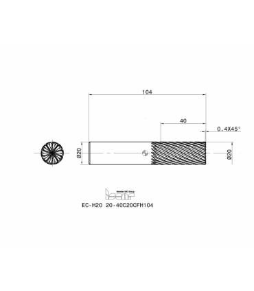 EC-H20 20-40C20CFH104 IC902
