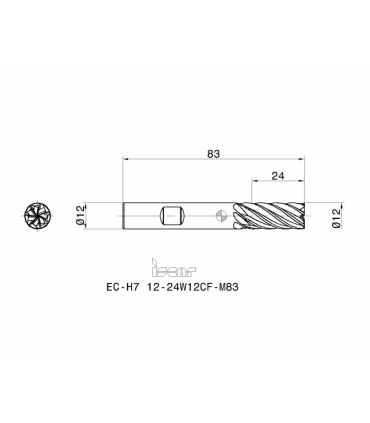 EC-H7 12-24W12CF-M83 IC902