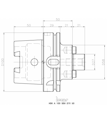 HSK A100 SEM27X50