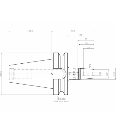 BT50 SRKIN 8X100
