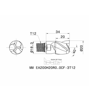MM EA200H20R0.0CF-3T12 IC08