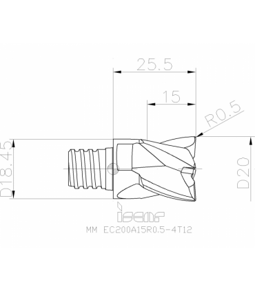 MM EC200A15R0.5-4T12 IC908