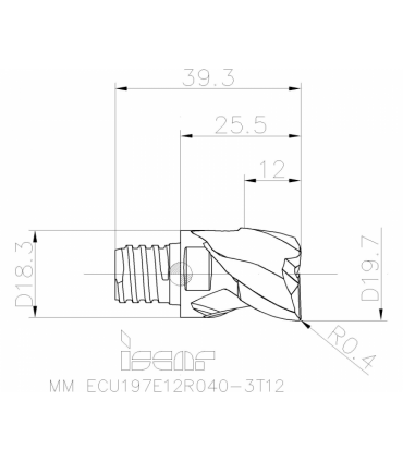 MM ECU197E12R040-3T12 IC908