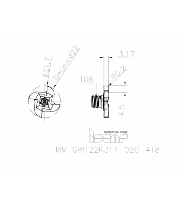 MM GRIT22K317-020-4T8 IC908