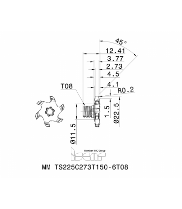 MM TS225C273T150-6T08 IC928