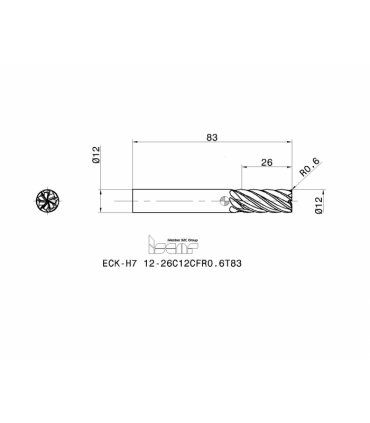 ECK-H7 12-26C12CFR0.6T83 IC900