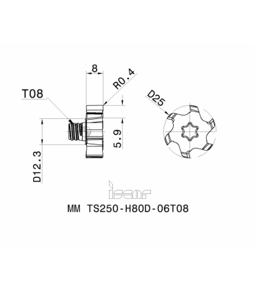 MM TS250-H80D-06T08 IC908