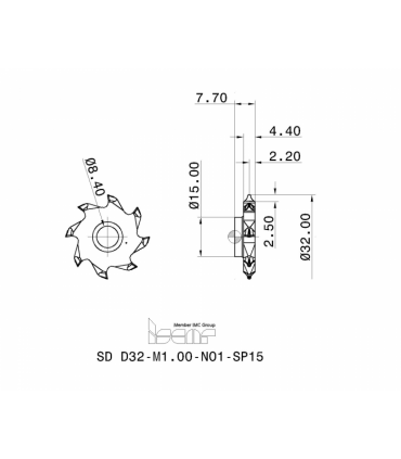 SD D32-M1.00-NO1-SP15 IC908