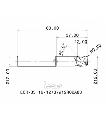 ECR-B3 12-12/37W12R02A83 IC08