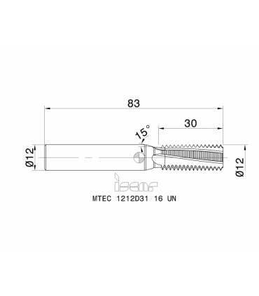 MTEC 1212D31 16UN IC908