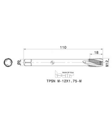 TPSN M-12X1.75-M HETI
