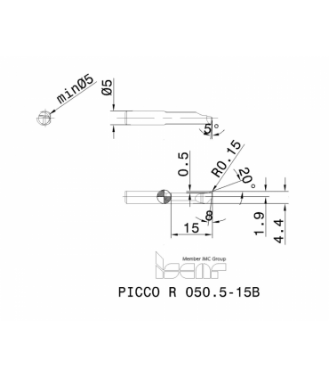 PICCO R 050.5-15B IB55