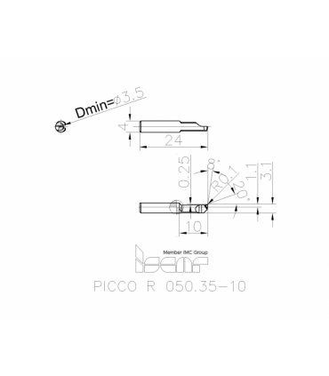 PICCO R 050.35-10 IC908