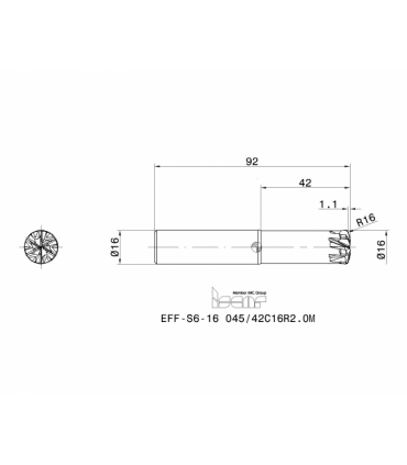 EFF-S6-16 045/42C16R2.0M IC902