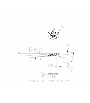 PENTA 17ER08-07K0RS IC1008